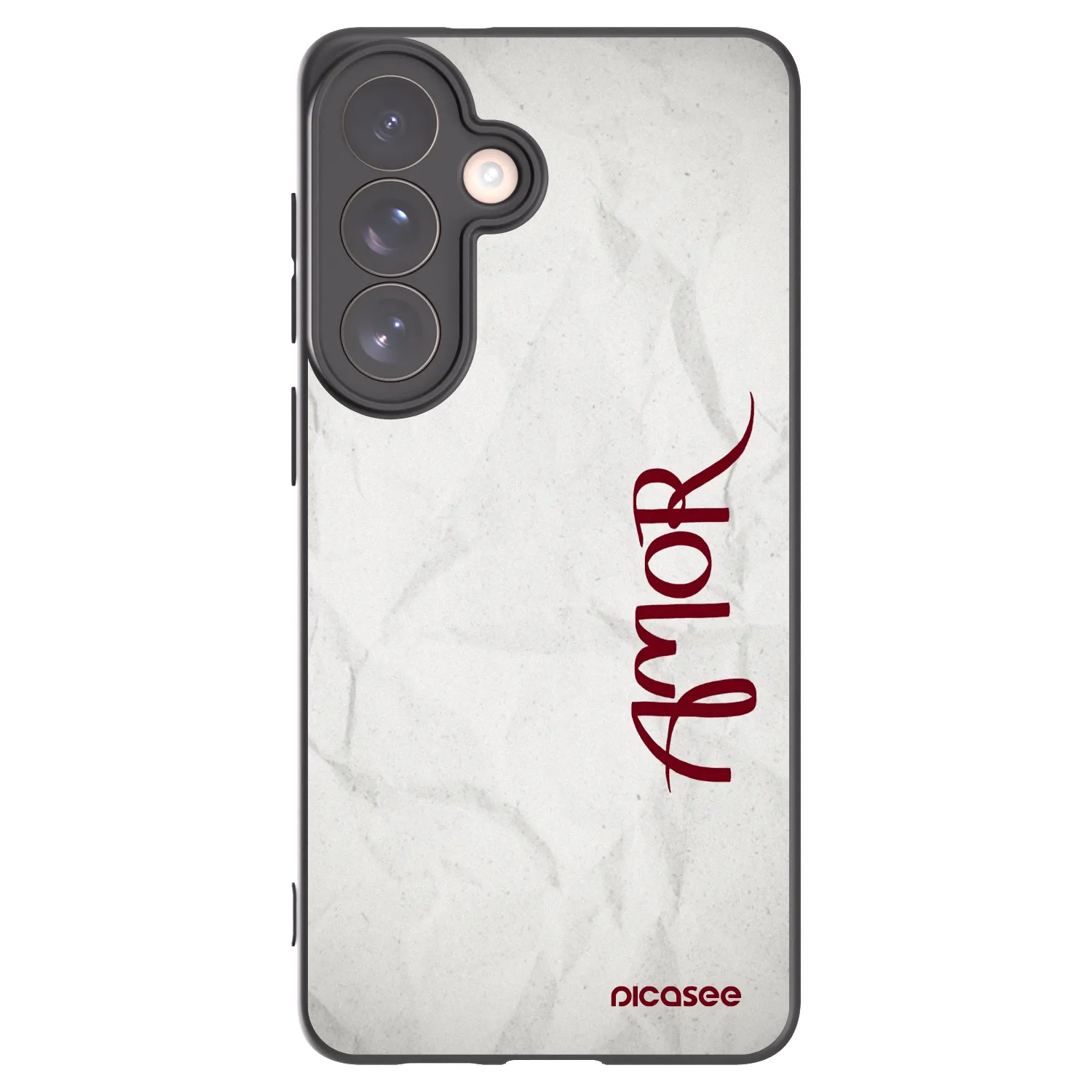 Picasee fekete szilikon tok az alábbi mobiltelefonokra Samsung Galaxy S26+ - Amor