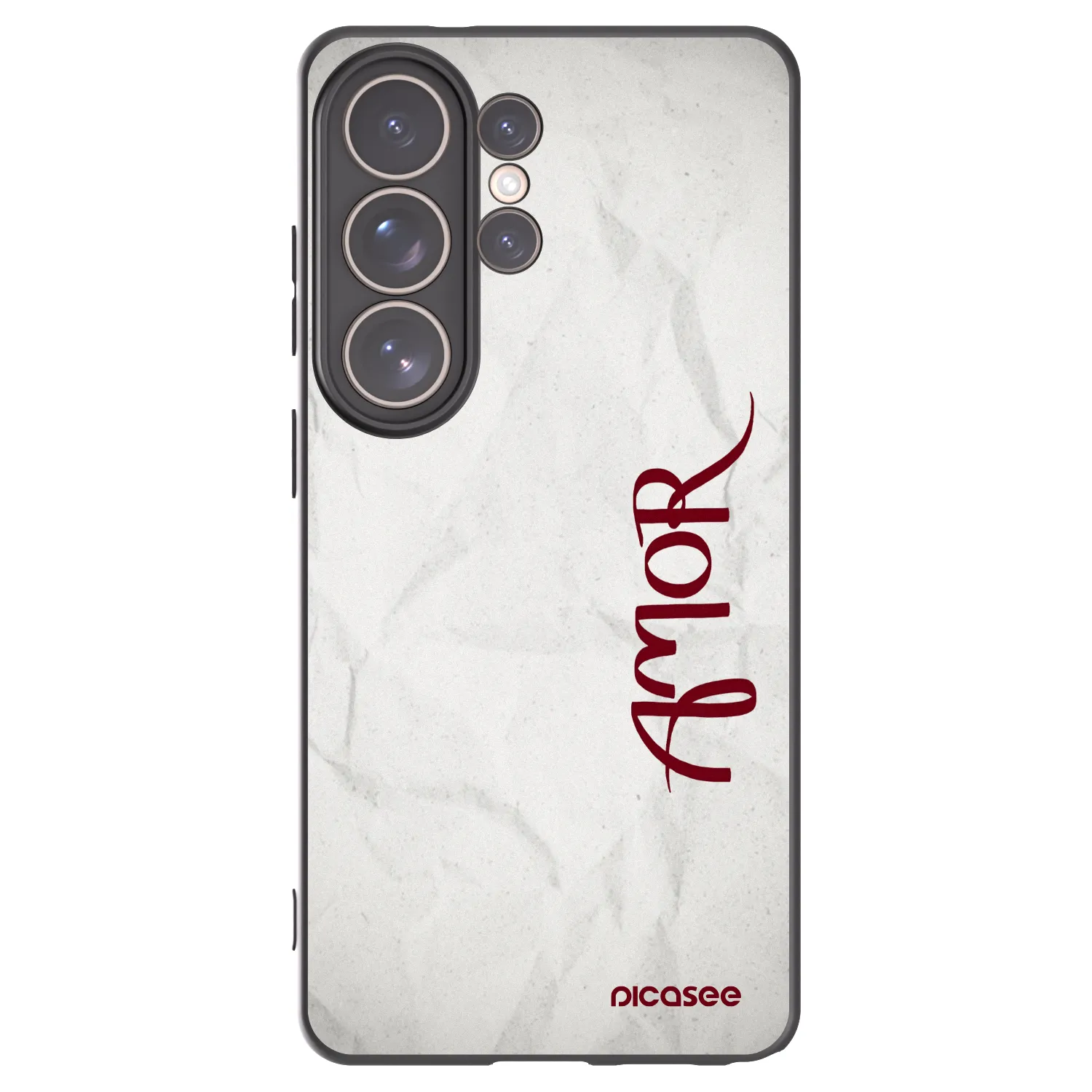 Picasee fekete szilikon tok az alábbi mobiltelefonokra Samsung Galaxy S26 Ultra - Amor