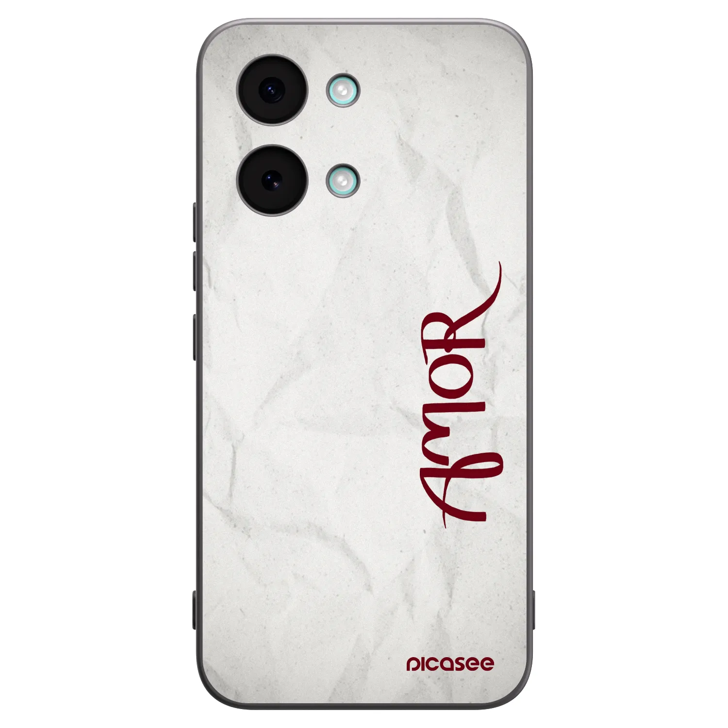 Picasee fekete szilikon tok az alábbi mobiltelefonokra Xiaomi Poco X8 Pro Max - Amor