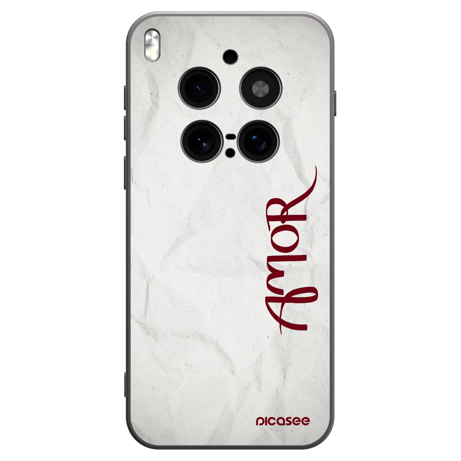 Picasee fekete szilikon tok az alábbi mobiltelefonokra Vivo X300 Pro - Amor