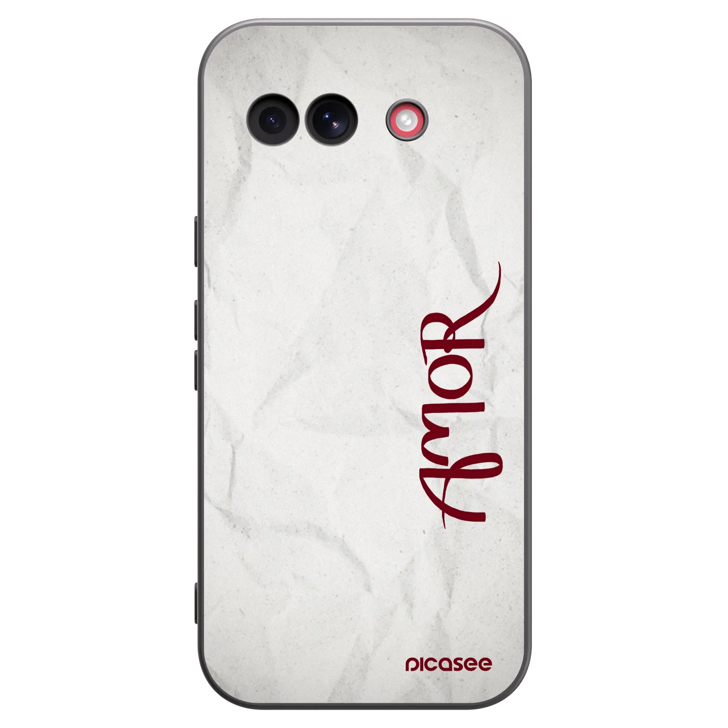 Picasee fekete szilikon tok az alábbi mobiltelefonokra Google Pixel 10a - Amor