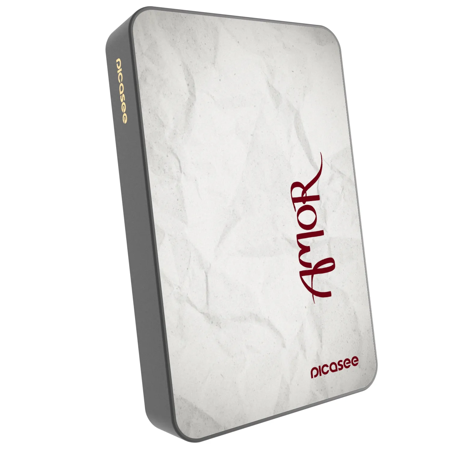 Picasee Powerbank MagSafe 10 000 mAh Szürke - Amor