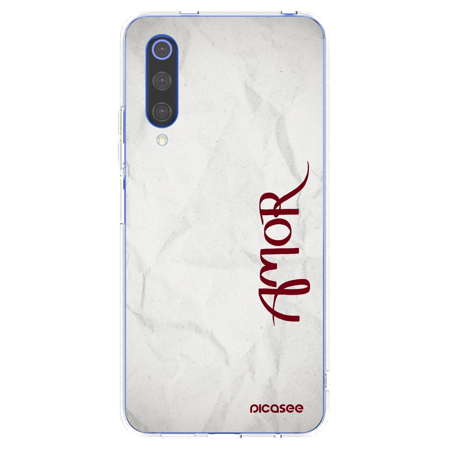 Picasee átlátszó szilikon tok az alábbi mobiltelefonokra Xiaomi Mi 9 SE - Amor