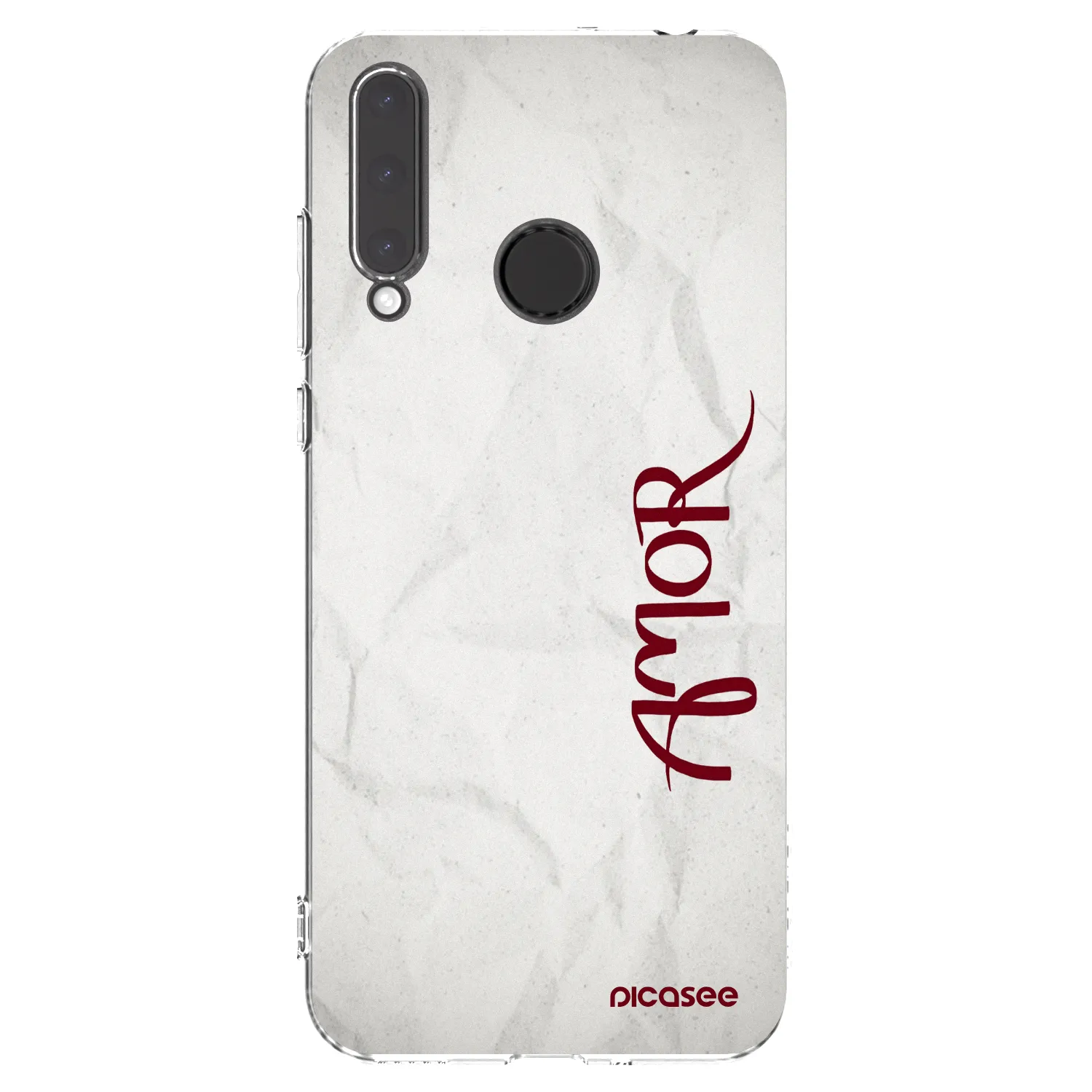 Picasee átlátszó szilikon tok az alábbi mobiltelefonokra Honor 20 Lite - Amor