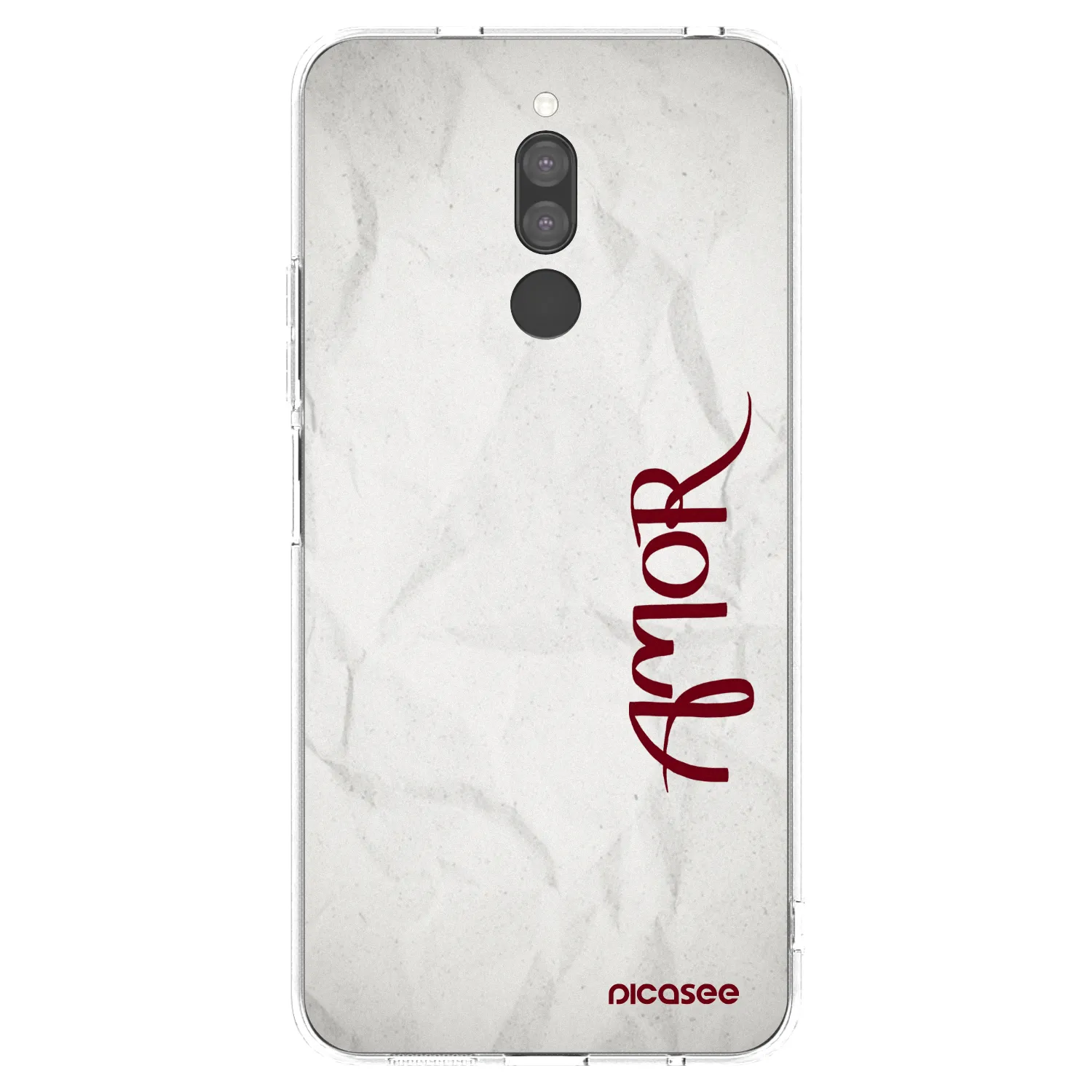 Picasee átlátszó szilikon tok az alábbi mobiltelefonokra Xiaomi Redmi 8 - Amor