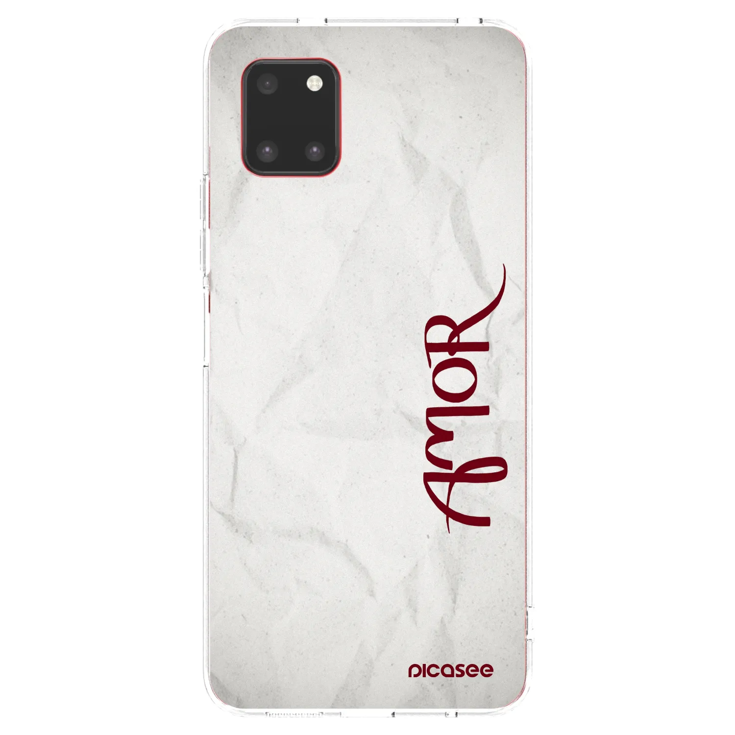 Picasee átlátszó szilikon tok az alábbi mobiltelefonokra Samsung Galaxy Note 10 Lite N770F - Amor