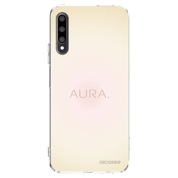 Picasee átlátszó szilikon tok az alábbi mobiltelefonokra Honor 9X Pro - Aura
