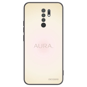 Picasee fekete szilikon tok az alábbi mobiltelefonokra Xiaomi Redmi 9 - Aura