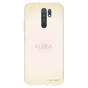 Picasee átlátszó szilikon tok az alábbi mobiltelefonokra Xiaomi Redmi 9 - Aura