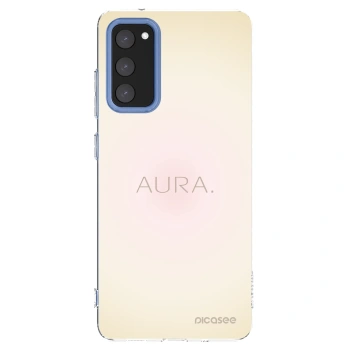 Picasee átlátszó szilikon tok az alábbi mobiltelefonokra Samsung Galaxy S20 FE - Aura