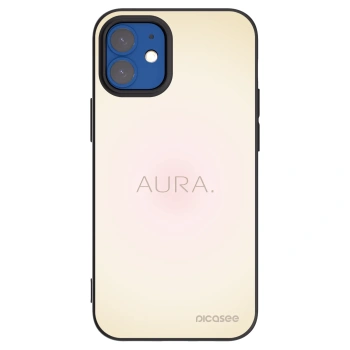 Picasee fekete szilikon tok az alábbi mobiltelefonokra Apple iPhone 12 mini - Aura