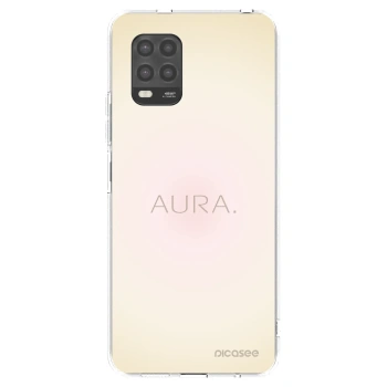 Picasee átlátszó szilikon tok az alábbi mobiltelefonokra Xiaomi Mi 10 Lite - Aura
