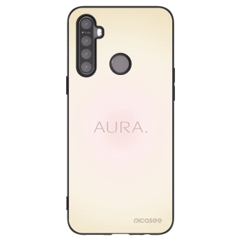 Picasee fekete szilikon tok az alábbi mobiltelefonokra Realme 5 - Aura