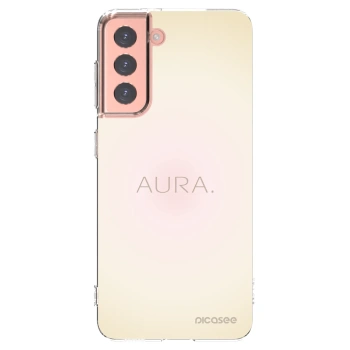 Picasee átlátszó szilikon tok az alábbi mobiltelefonokra Samsung Galaxy S21 5G G991B - Aura