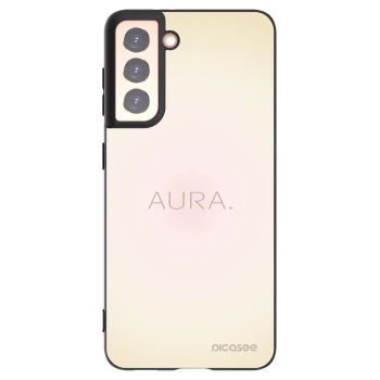 Picasee fekete szilikon tok az alábbi mobiltelefonokra Samsung Galaxy S21 5G G991B - Aura