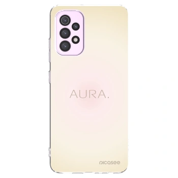 Picasee átlátszó szilikon tok az alábbi mobiltelefonokra Samsung Galaxy A32 5G A326B - Aura