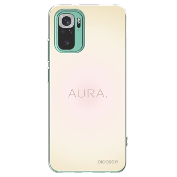 Picasee átlátszó szilikon tok az alábbi mobiltelefonokra Xiaomi Redmi Note 10 Pro - Aura