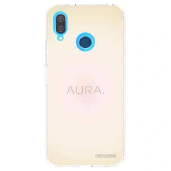 Picasee átlátszó szilikon tok az alábbi mobiltelefonokra Huawei P20 Lite - Aura