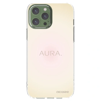Picasee átlátszó szilikon tok az alábbi mobiltelefonokra Apple iPhone 13 Pro Max - Aura