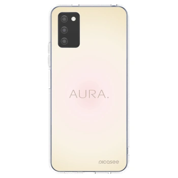 Picasee átlátszó szilikon tok az alábbi mobiltelefonokra Samsung Galaxy A02s A025G - Aura