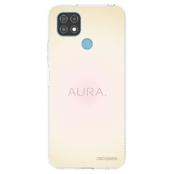 Picasee átlátszó szilikon tok az alábbi mobiltelefonokra Realme C21 - Aura