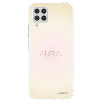 Picasee átlátszó szilikon tok az alábbi mobiltelefonokra Samsung Galaxy A22 A225F 4G - Aura