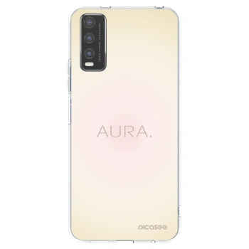Picasee átlátszó szilikon tok az alábbi mobiltelefonokra Vivo Y20s - Aura