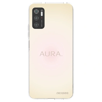 Picasee átlátszó szilikon tok az alábbi mobiltelefonokra Xiaomi Poco M3 Pro 5G - Aura
