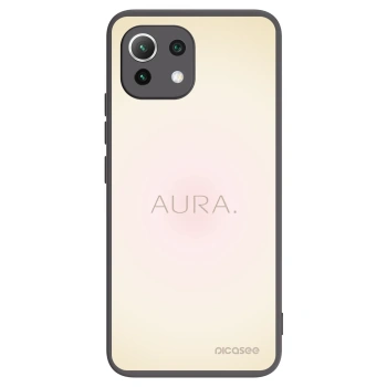Picasee fekete szilikon tok az alábbi mobiltelefonokra Xiaomi 11 Lite 5G NE - Aura