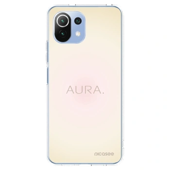 Picasee átlátszó szilikon tok az alábbi mobiltelefonokra Xiaomi 11 Lite 5G NE - Aura