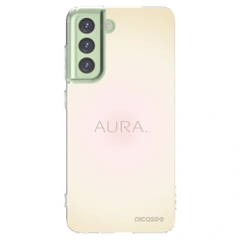 Picasee átlátszó szilikon tok az alábbi mobiltelefonokra Samsung Galaxy S21 FE 5G - Aura