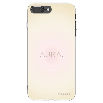 Picasee átlátszó szilikon tok az alábbi mobiltelefonokra Apple iPhone 7 Plus - Aura