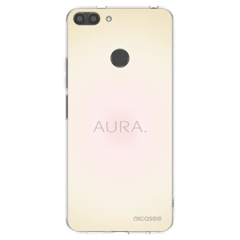 Picasee átlátszó szilikon tok az alábbi mobiltelefonokra Huawei P Smart - Aura