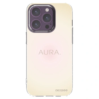 Picasee átlátszó szilikon tok az alábbi mobiltelefonokra Apple iPhone 14 Pro - Aura