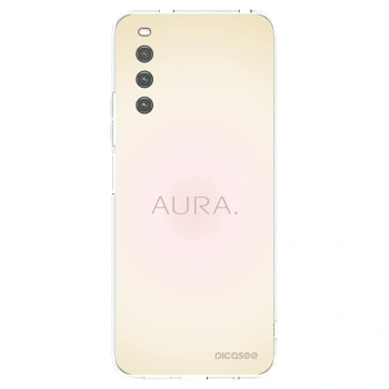 Picasee átlátszó szilikon tok az alábbi mobiltelefonokra Sony Xperia 10 IV 5G - Aura