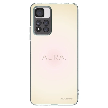 Picasee átlátszó szilikon tok az alábbi mobiltelefonokra Xiaomi Redmi Note 11 Pro+ 5G - Aura