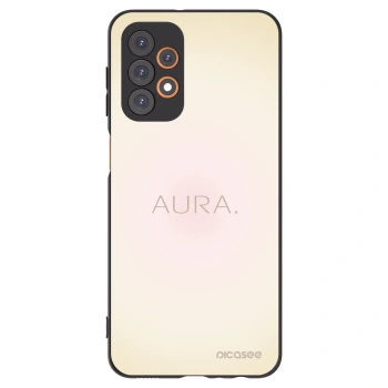 Picasee fekete szilikon tok az alábbi mobiltelefonokra Samsung Galaxy A23 A236B 5G - Aura