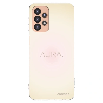 Picasee átlátszó szilikon tok az alábbi mobiltelefonokra Samsung Galaxy A23 A236B 5G - Aura