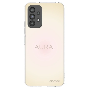 Picasee átlátszó szilikon tok az alábbi mobiltelefonokra Samsung Galaxy A73 5G - Aura