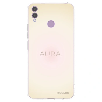 Picasee átlátszó szilikon tok az alábbi mobiltelefonokra Honor 8X - Aura