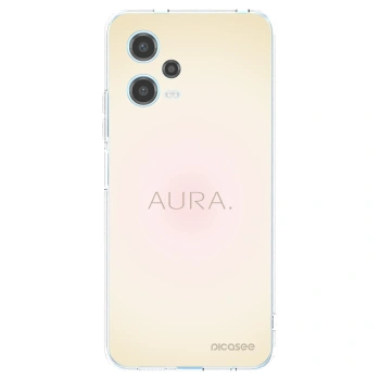 Picasee átlátszó szilikon tok az alábbi mobiltelefonokra Xiaomi Redmi Note 12 5G - Aura