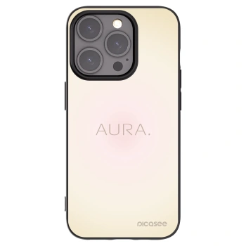 Picasee fekete szilikon tok az alábbi mobiltelefonokra Apple iPhone 15 Pro - Aura