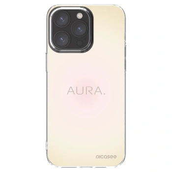 Picasee átlátszó szilikon tok az alábbi mobiltelefonokra Apple iPhone 15 Pro Max - Aura