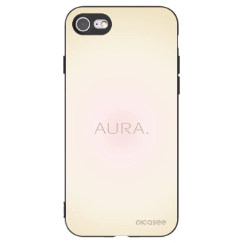 Picasee fekete szilikon tok az alábbi mobiltelefonokra Apple iPhone 7 - Aura