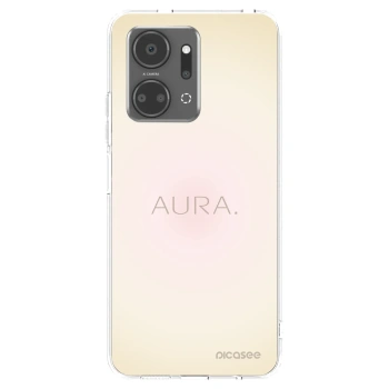 Picasee átlátszó szilikon tok az alábbi mobiltelefonokra Honor X7a - Aura