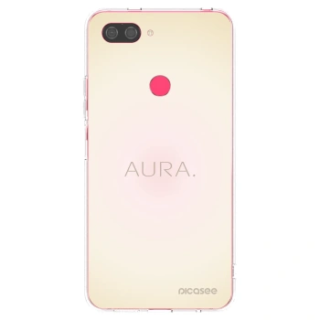 Picasee átlátszó szilikon tok az alábbi mobiltelefonokra Xiaomi Mi 8 Lite - Aura