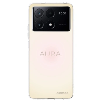 Picasee átlátszó szilikon tok az alábbi mobiltelefonokra Xiaomi Poco X6 Pro - Aura