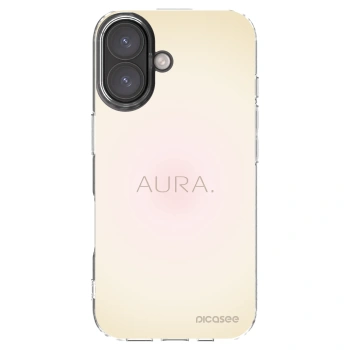 Picasee átlátszó szilikon tok az alábbi mobiltelefonokra Apple iPhone 16 - Aura