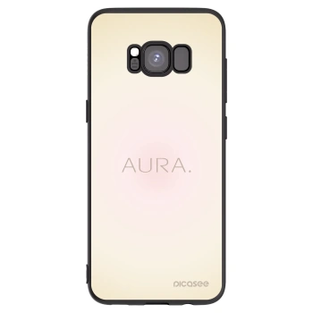Picasee fekete szilikon tok az alábbi mobiltelefonokra Samsung Galaxy S8 G950F - Aura