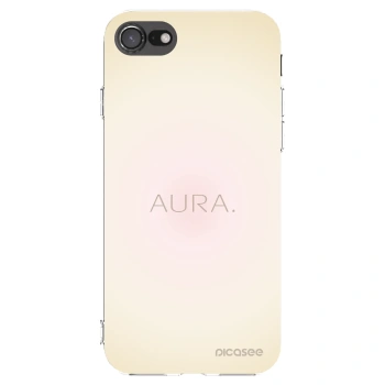 Picasee átlátszó szilikon tok az alábbi mobiltelefonokra Apple iPhone 7 - Aura
